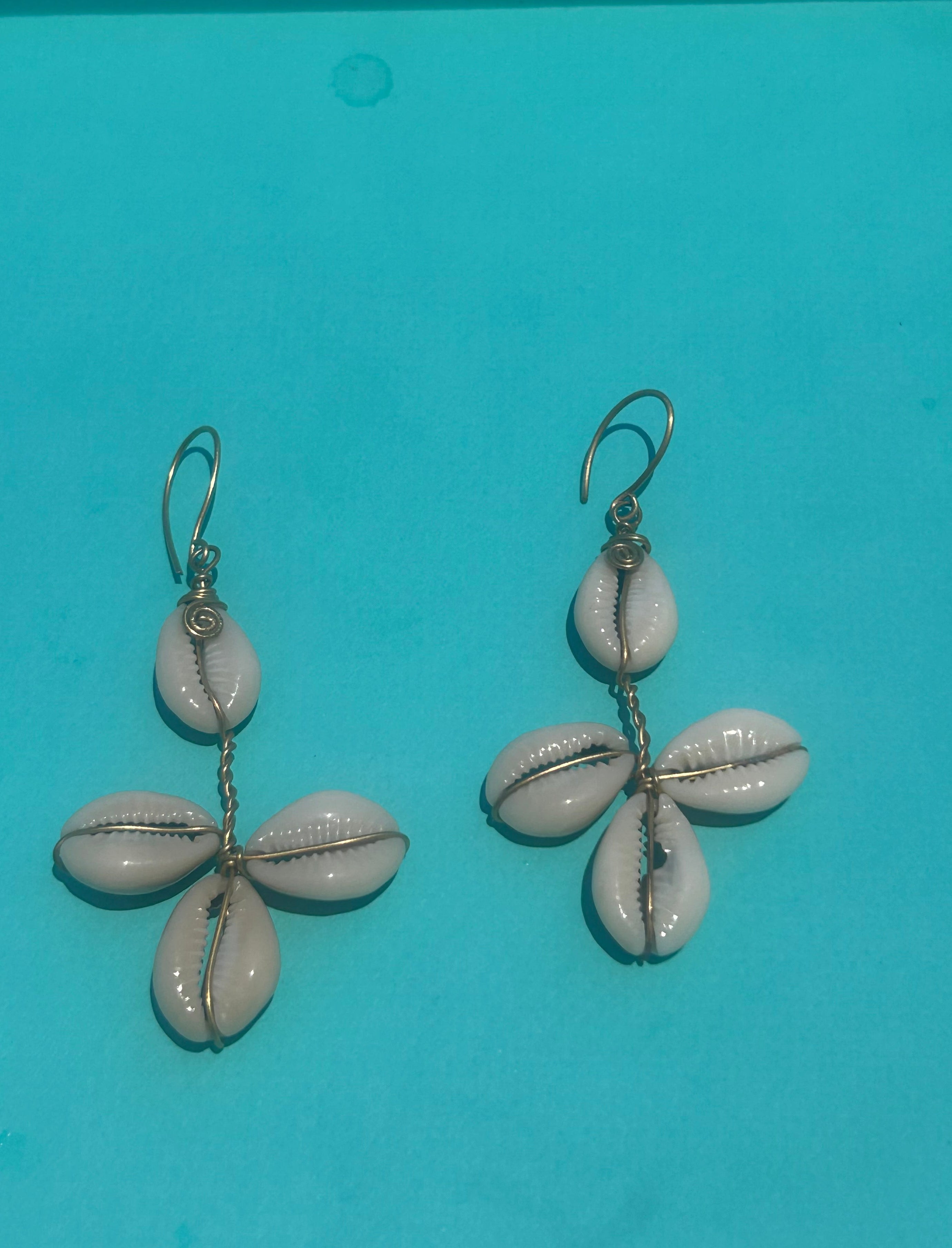 Cowrie Shell Earrings