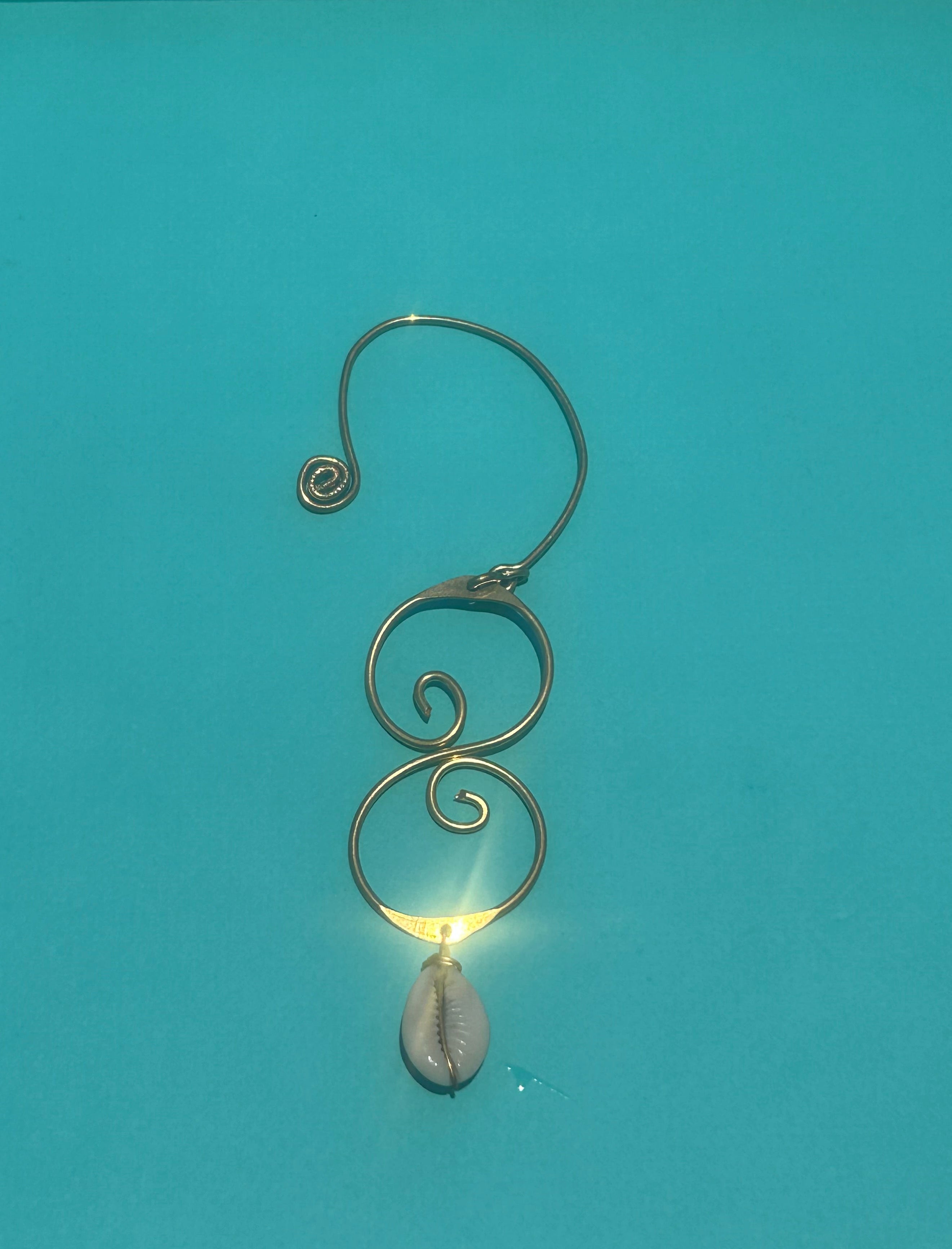 Cowrie Shell Ear-Cuff
