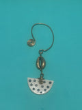 Gold Cowrie Fan Ear-cuff
