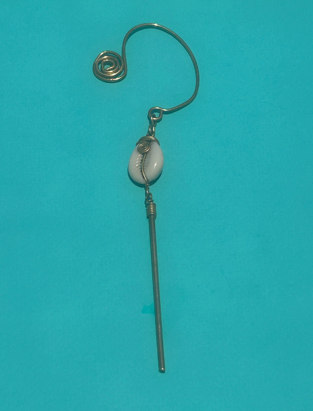 Cowrie Shell Ear-Cuff