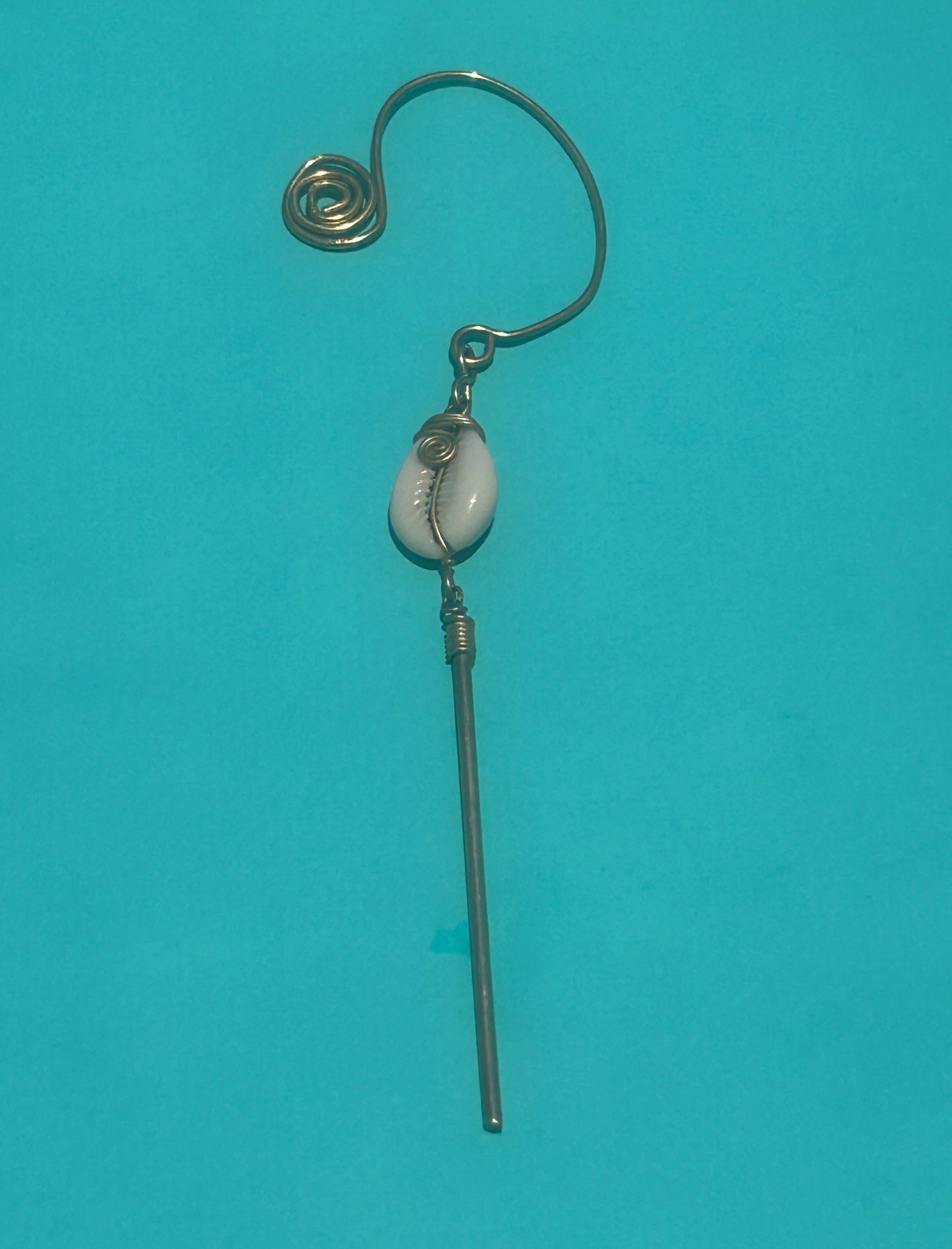 Cowrie Shell Ear-Cuff