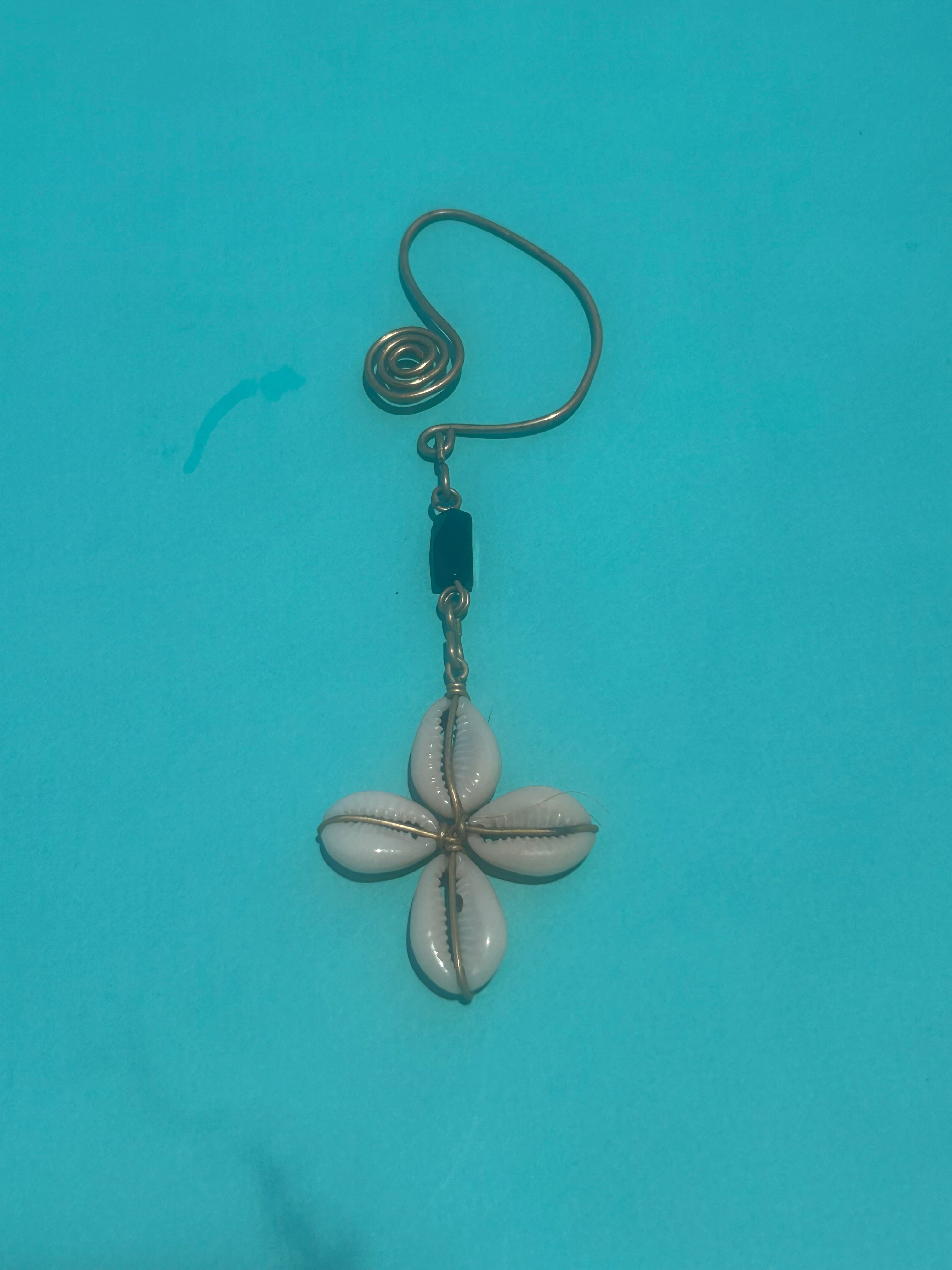 Cowrie Shell Ear-Cuff