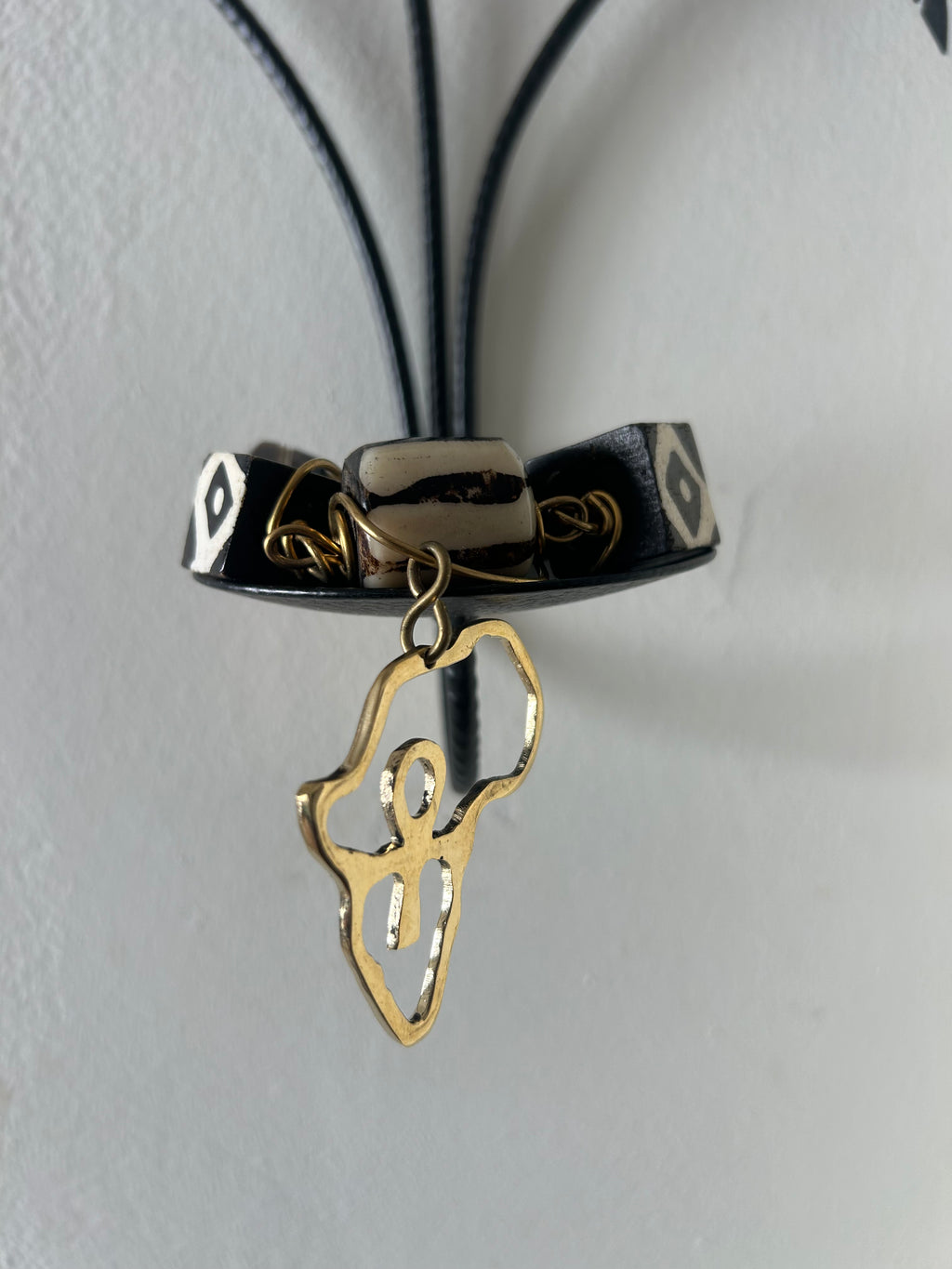 Batik & Brass Africa Charm Bracelet