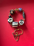 Batik & Brass Africa Charm Bracelet