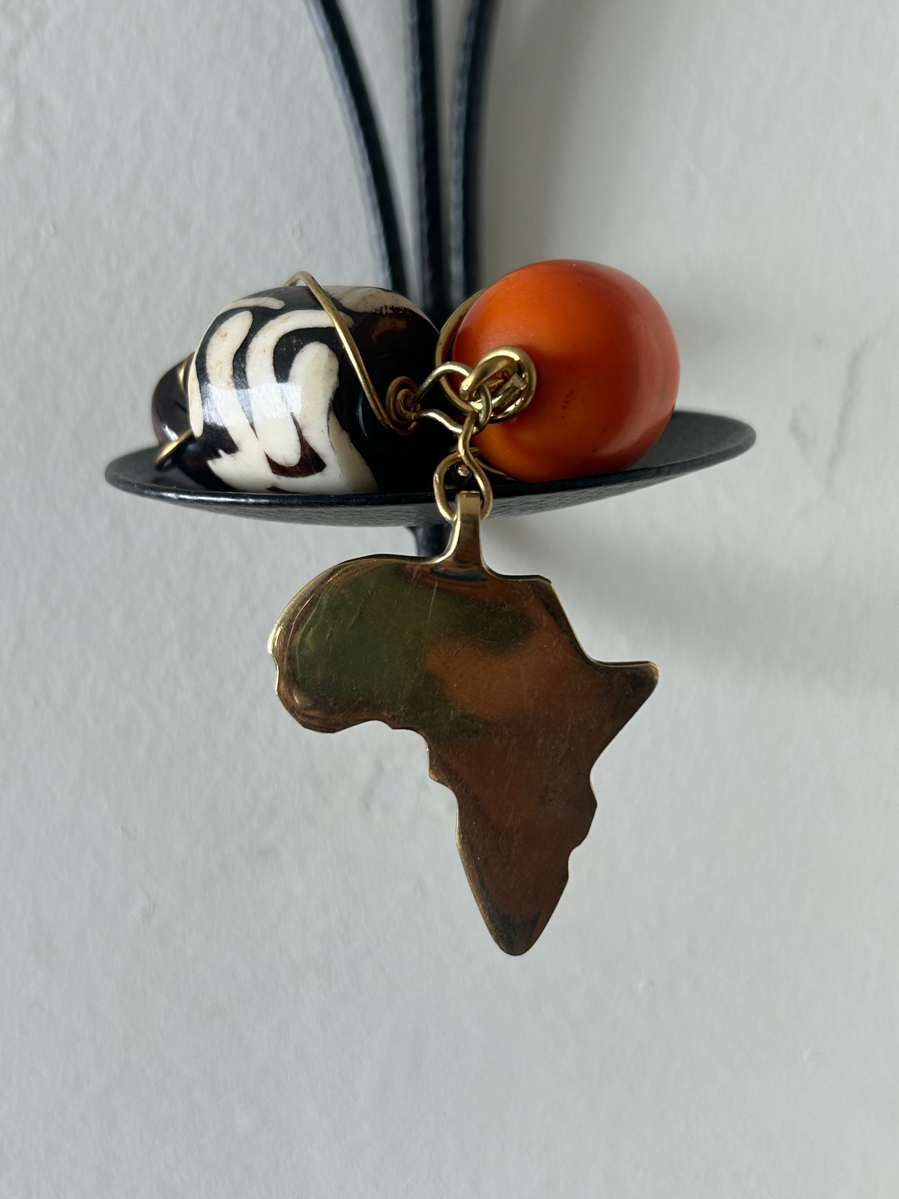Batik & Brass Africa Charm Bracelet